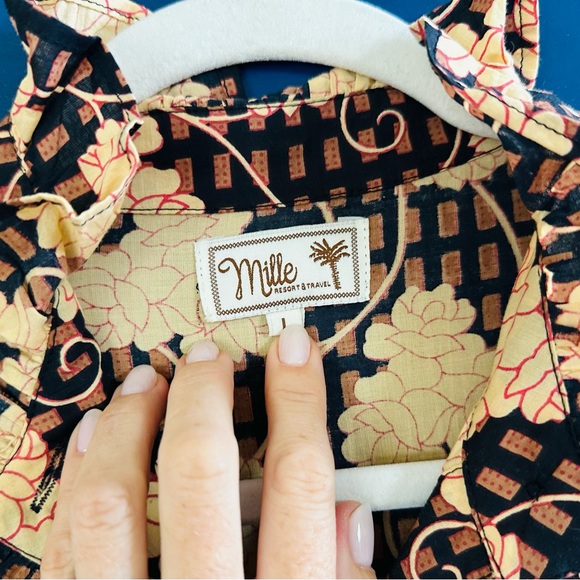 Mille “Victoria” Floral Print Maxi Dress, size L - Picture 3 of 7